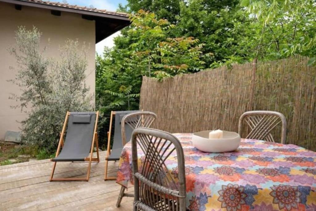 Apartamento La casa Rosa Piobesi d'Alba Exterior foto